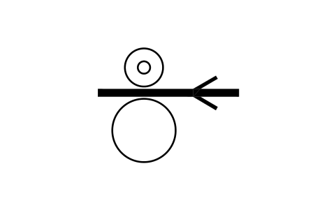 Preview of the Strip feed rollers symbol, block IPP_0351