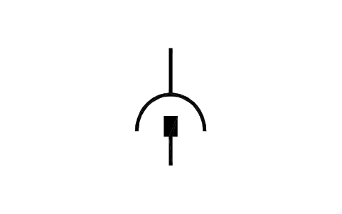 Preview of the Plug and socket symbol, block IPP_0354
