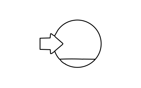 Preview of the Return flow of heat carrier symbol, block IPP_0585