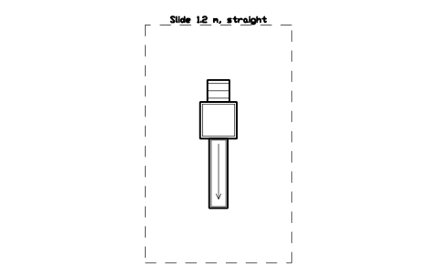 Preview of the Slide 1.2 m, straight symbol, block PLY_SLIDE_STRAIGHT_12