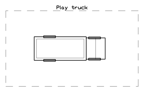 Preview of the Play truck symbol, block PLY_TRUCK