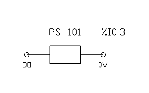 Anteprima del simbolo Relay or contactor coil from output, blocco PLC_FIELD_COIL
