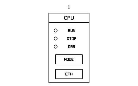 Anteprima del simbolo CPU module, blocco PLC_MOD_CPU
