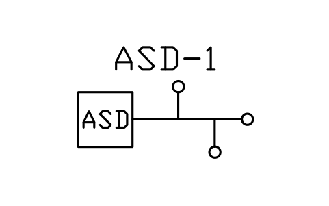 Aspirating detector sembolünün önizlemesi, blok PLF_DET_ASPIRATING