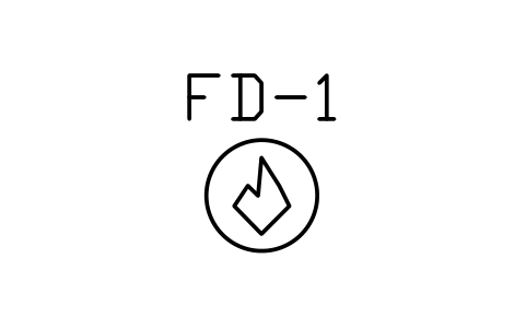 Flame detector sembolünün önizlemesi, blok PLF_DET_FLAME