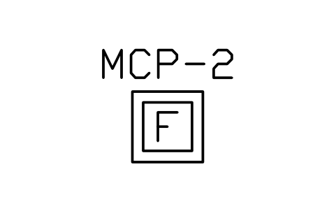 Manual call point, break glass sembolünün önizlemesi, blok PLF_DET_MCP_GLASS