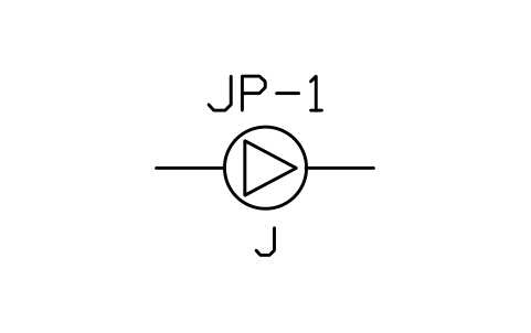 Jockey pump sembolünün önizlemesi, blok PLF_FPUMP_JOCKEY