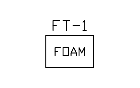 Foam concentrate tank sembolünün önizlemesi, blok PLF_FTANK_FOAM