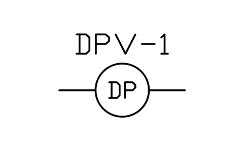 Dry pipe valve sembolünün önizlemesi, blok PLF_FV_DRY