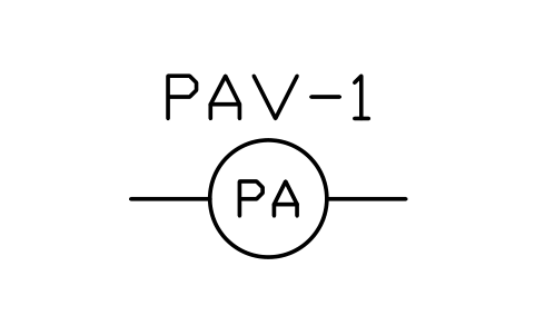 Pre-action valve sembolünün önizlemesi, blok PLF_FV_PREACTION