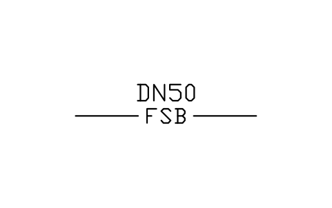 Sprinkler branch sembolünün önizlemesi, blok PLF_LINE_FSB