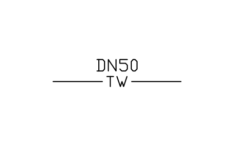 Tempered water sembolünün önizlemesi, blok PLF_LINE_TW