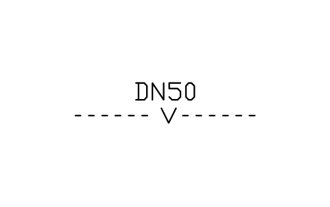 Vent sembolünün önizlemesi, blok PLF_LINE_VENT