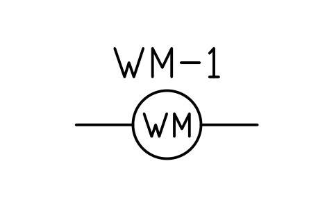 Water meter sembolünün önizlemesi, blok PLF_METER