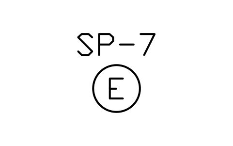 Sprinkler, ESFR sembolünün önizlemesi, blok PLF_SPR_ESFR