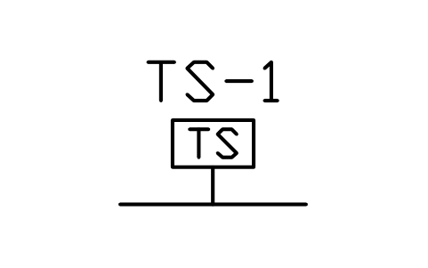 Tamper switch sembolünün önizlemesi, blok PLF_SW_TAMPER