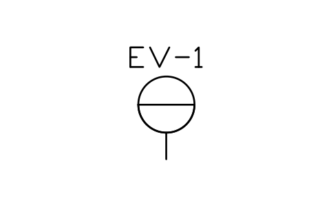 Expansion vessel, diaphragm sembolünün önizlemesi, blok PLF_TANK_EXPANSION