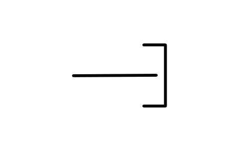 Preview of the End cap, threaded symbol, block PPD_518_END_CAP_THREADED