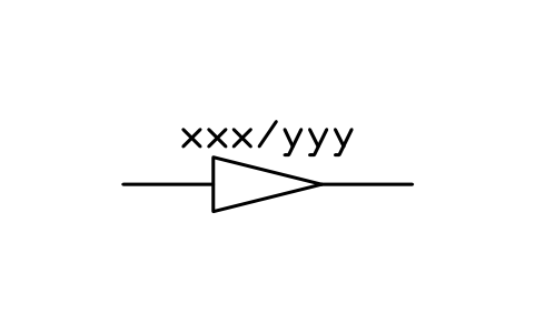 符號 Pipe reducer, change of dimension 的預覽，圖塊名 PPD_P069_REDUCER