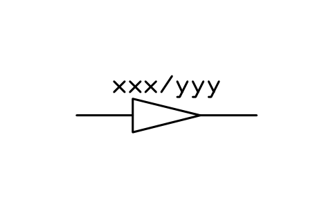 Preview of the Pipe reducer, change of dimension symbol, block PPD_P069_REDUCER