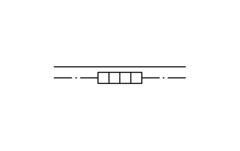 Preview of the Electrical tracing symbol, block PPD_X6050_ELECTRICAL_TRACING