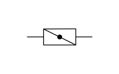 Anteprima del simbolo Valvola, a farfalla, forma 2, blocco PPD_P089_VALVE_BUTTERFLY_F2