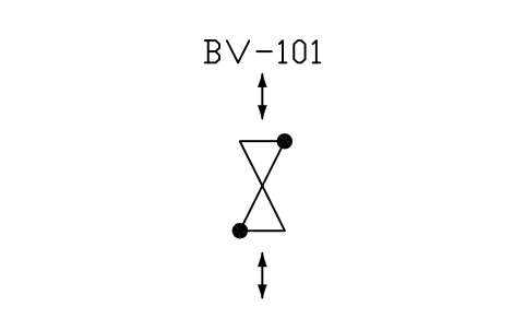 符號 Breather valve 的預覽，圖塊名 PPD_X6109_BREATHER_VALVE