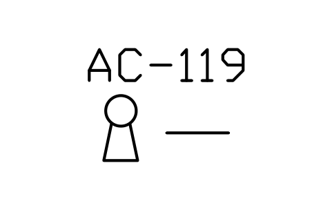 符號 Key 的預覽，圖塊名 PPD_687_KEY
