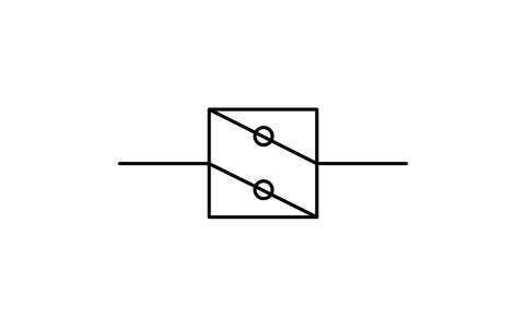 Vorschau des Symbols Jalousieklappe, Lamellenklappe, Block PPD_X2151_DAMPER_MULTILEAF
