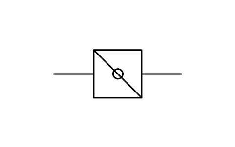 Vorschau des Symbols 2-Wege-Absperrklappe, Block PPD_X6150_DAMPER_2WAY