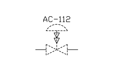 符號 Automatic return, quick closing 的預覽，圖塊名 PPD_X6202_AUTO_RETURN_QUICK_CLOSE