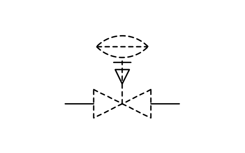Vorschau des Symbols Doppeltwirkend, Halten, Driften in Schließrichtung erlaubt, Block PPD_X6206_DOUBLE_ACTING_FREEZE_CLOSE