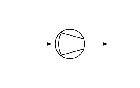 Anteprima del simbolo Compressore, a membrana alternativa, blocco PPD_X6329_COMPRESSOR_DIAPHRAGM