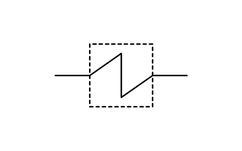 Vorschau des Symbols Heiz- oder Kühlfläche, Form 1, Block PPD_2501_HEATING_SURFACE_F1