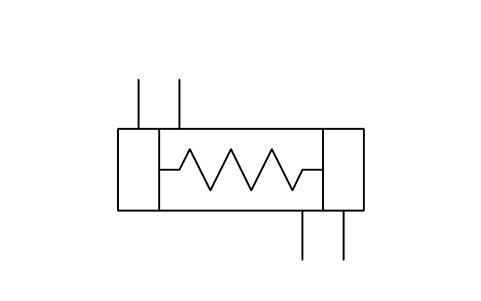 Vorschau des Symbols Wärmeübertrager, Rohrschlangen, stehend, Block PPD_2514_HX_COIL_TUBES
