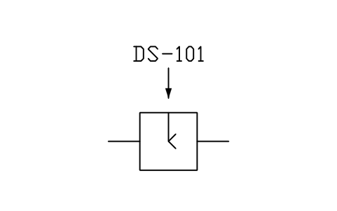 符號 De-superheater 的預覽，圖塊名 PPD_X2503_DESUPERHEATER