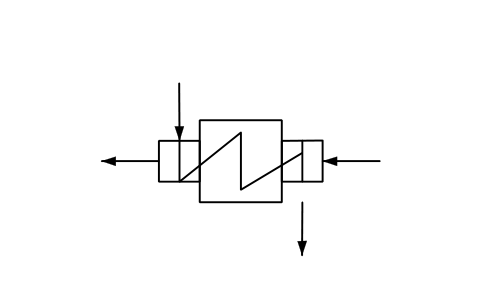 Vorschau des Symbols Speisewasservorwärmer, Enthitzer, Unterkühler, Block PPD_X6401_FEEDWATER_HEATER