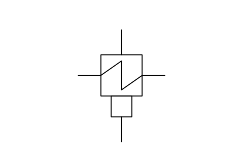 Vorschau des Symbols Kondensator mit Hotwell, Block PPD_X6403_CONDENSER_HOTWELL