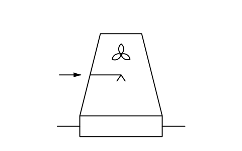 Vorschau des Symbols Kühlturm, nass, Saugzug, Block PPD_X6422_COOLING_TOWER_WET_INDUCED