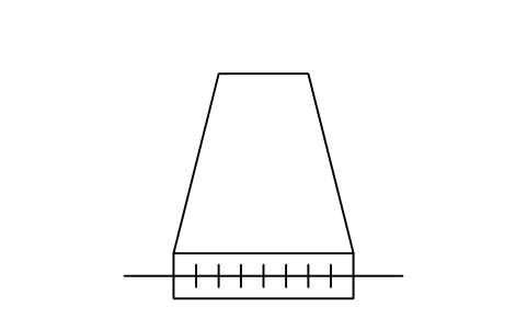 Vorschau des Symbols Kühlturm, trocken, Naturzug, Block PPD_X6423_COOLING_TOWER_DRY_NAT