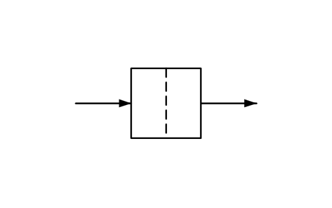 Preview of the Screen, strainer, general symbol, block PPD_X2601_SCREEN_STRAINER