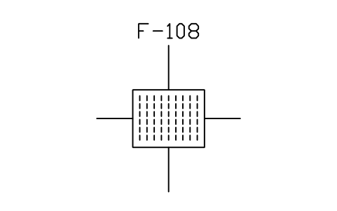 符號 Filter press 的預覽，圖塊名 PPD_X2611_FILTER_PRESS