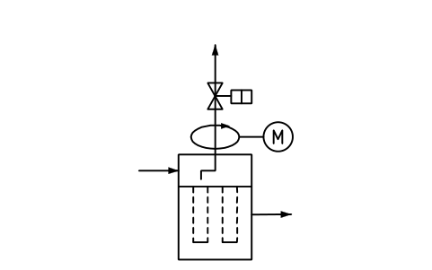 Preview of the Filter with back flush symbol, block PPD_X6510_FILTER_BACKFLUSH