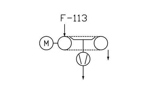 符號 Vacuum band filter 的預覽，圖塊名 PPD_X6513_VACUUM_BAND_FILTER