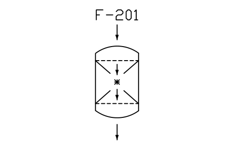 符號 Bed filter, general 的預覽，圖塊名 PPD_X6528_BED_FILTER