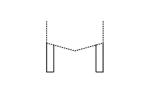 Vorschau des Symbols Stützen, Block PPD_P054_SUPPORT_LEGS