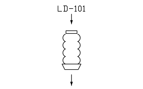 符號 Flexible loading device 的預覽，圖塊名 PPD_P049_FLEXIBLE_LOADING