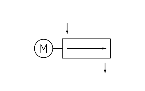 Preview of the Conveyor, general symbol, block PPD_X6701_CONVEYOR
