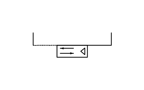 Preview of the Conveyor vibrator, pneumatic type symbol, block PPD_X6727_VIBRATOR_PNEUMATIC