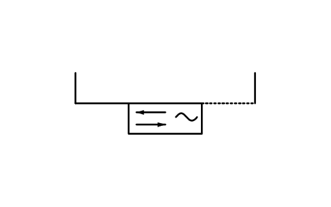 Preview of the Conveyor vibrator, electromagnetic symbol, block PPD_X6729_VIBRATOR_ELECTROMAGNETIC
